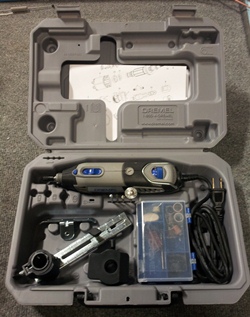 Dremel 4000 Series RT, Storage Case, Circle Cutter Attachment,  Sanding/Grinding - 4000-2/30