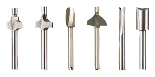 Dremel 682 6 piece router bit set